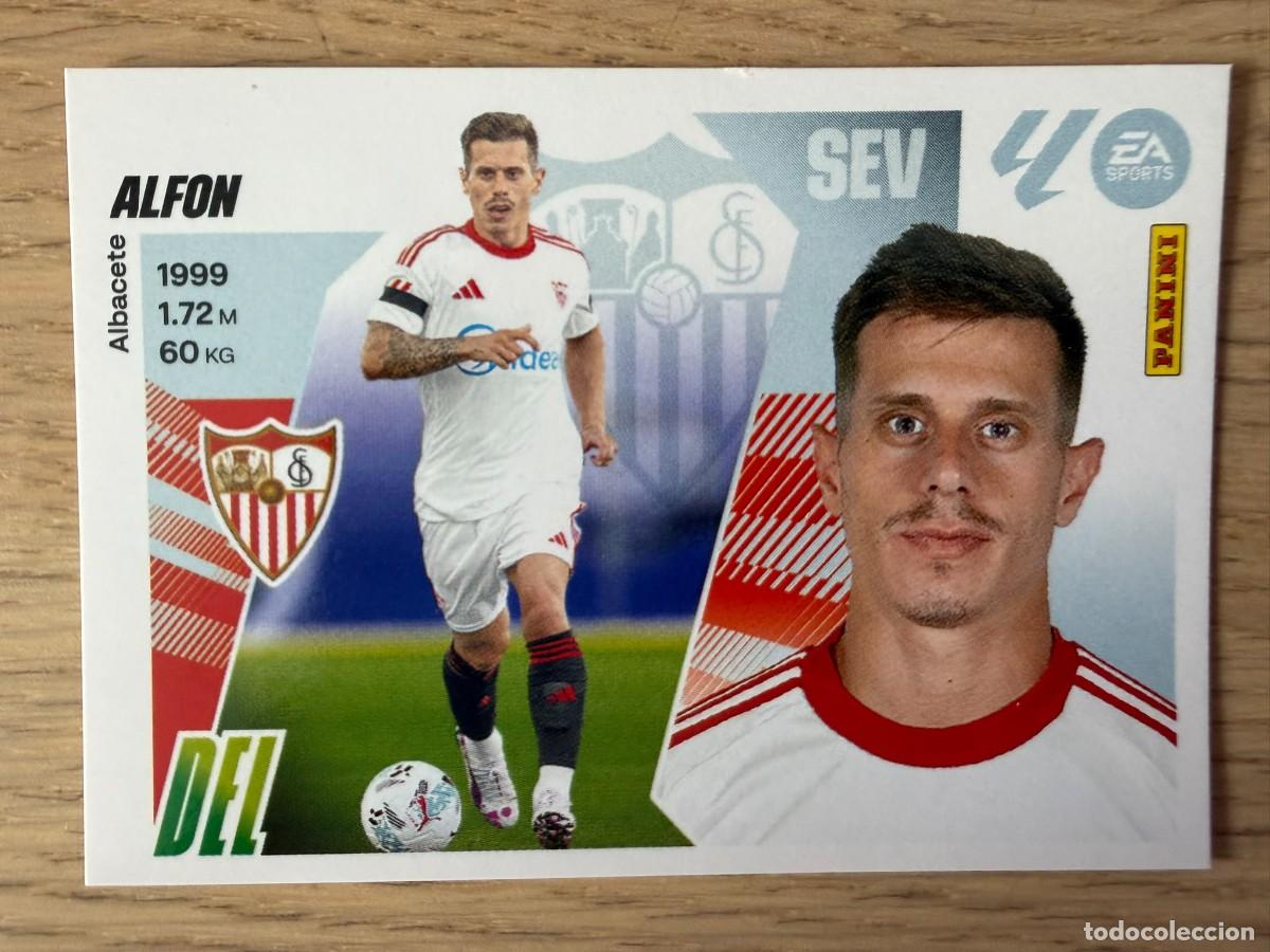 Cromos de f&uacute;tbol: FICHAJE 16 ALFON SEVILLA 25 26 2025 2026 LIGA EA SPORTS COLECCIONES ESTE SIN PEGAR