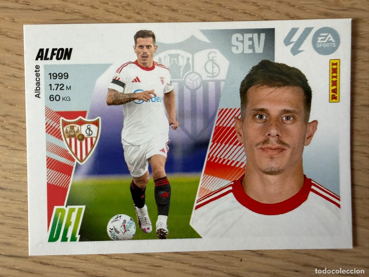 Cromos de f&uacute;tbol: FICHAJE 16 ALFON SEVILLA 25 26 2025 2026 LIGA EA SPORTS COLECCIONES ESTE SIN PEGAR