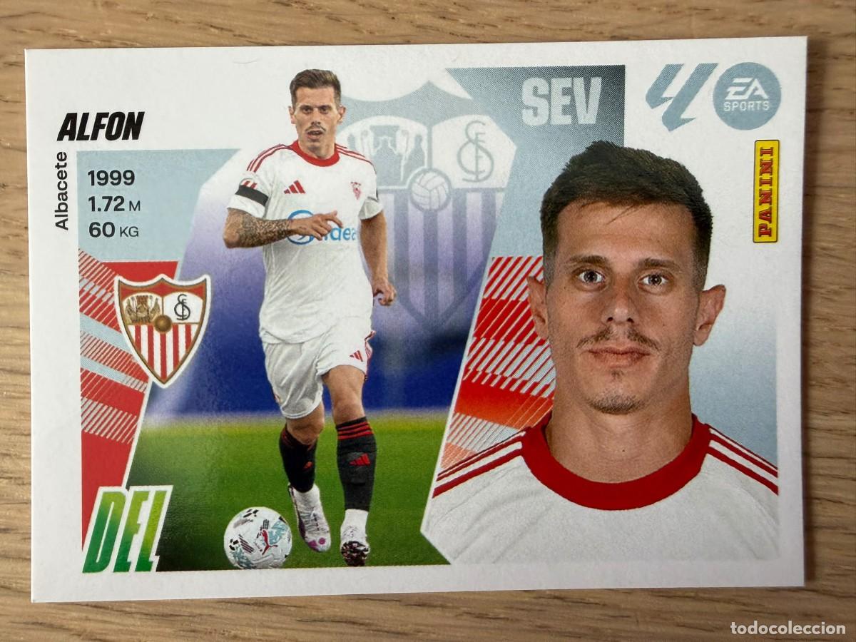Cromos de f&uacute;tbol: FICHAJE 16 ALFON SEVILLA 25 26 2025 2026 LIGA EA SPORTS COLECCIONES ESTE SIN PEGAR