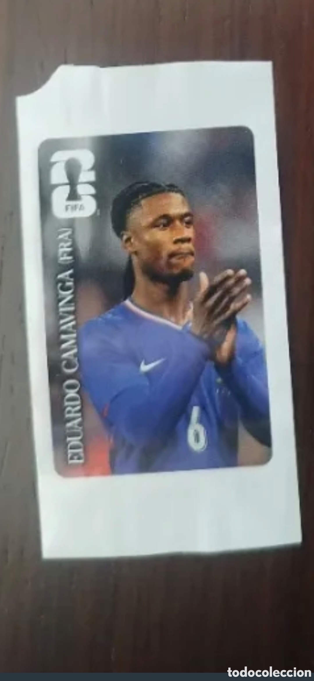 Cromos de f&uacute;tbol: CROMO COCA-COLA CAMAVINGA