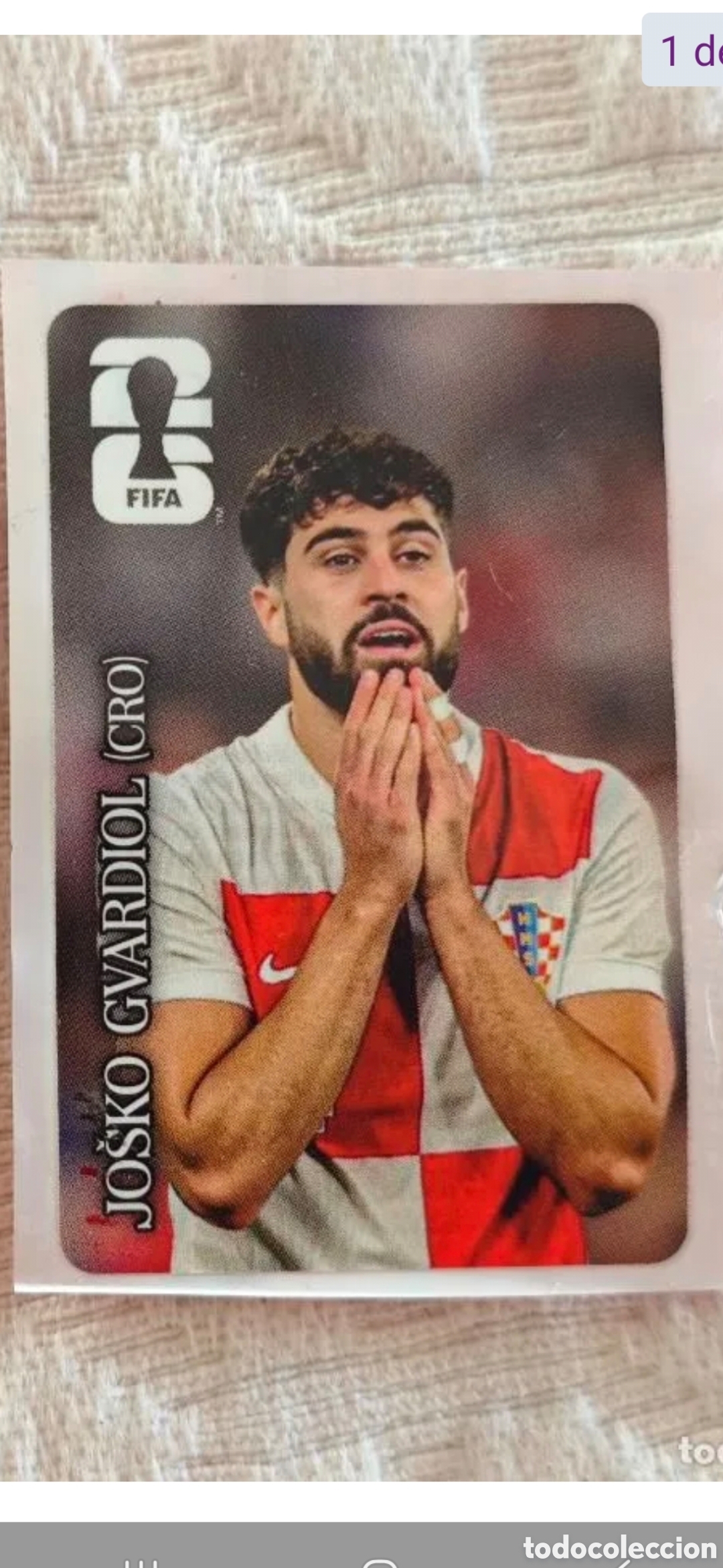 Cromos de f&uacute;tbol: CROMO COCA-COLA GUARDIOL