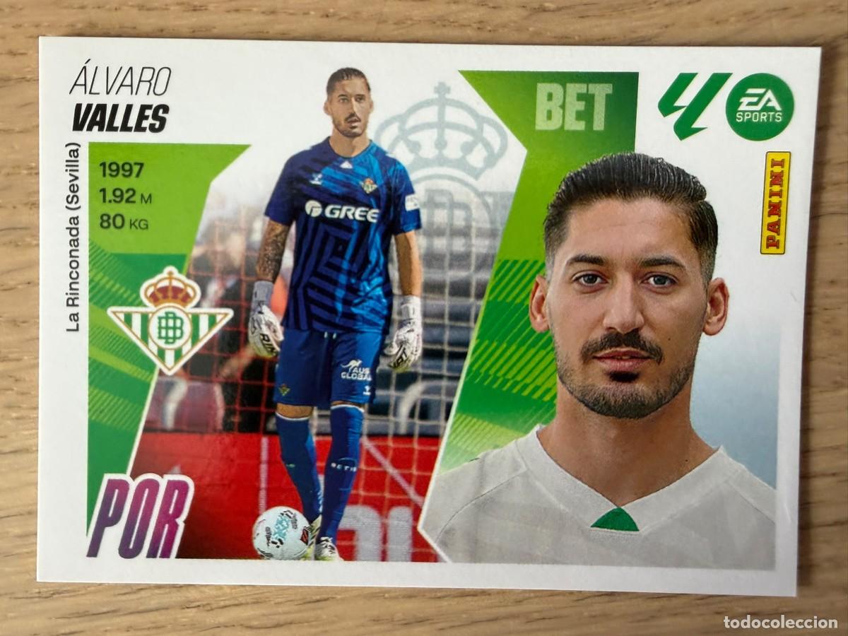 Figurine di Calcio: FICHAJE 21 VALLES REAL BETIS 25 26 2025 2026 LIGA EA SPORTS COLECCIONES ESTE SIN PEGAR
