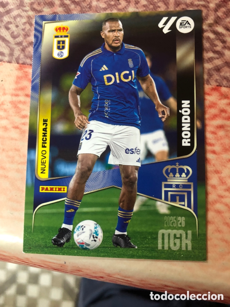 Figurine di Calcio: Rondon nuevo fichaje n&uacute;mero 463 del Oviedo Megacracks 25-26 2025-2026