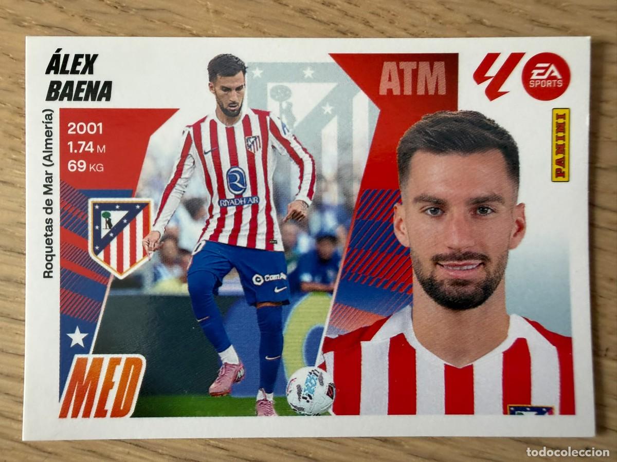 Cromos de f&uacute;tbol: FICHAJE 24 ALEX BAENA ATLETICO MADRID 25 26 2025 2026 LIGA EA SPORTS COLECCIONES ESTE SIN PEGAR