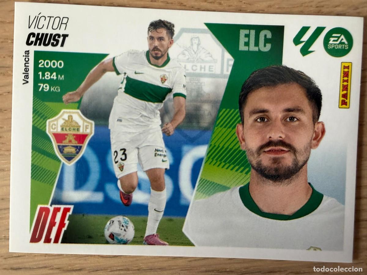 Cromos de f&uacute;tbol: FICHAJE 25 VICTOR CHUST ELCHE 25 26 2025 2026 LIGA EA SPORTS COLECCIONES ESTE SIN PEGAR