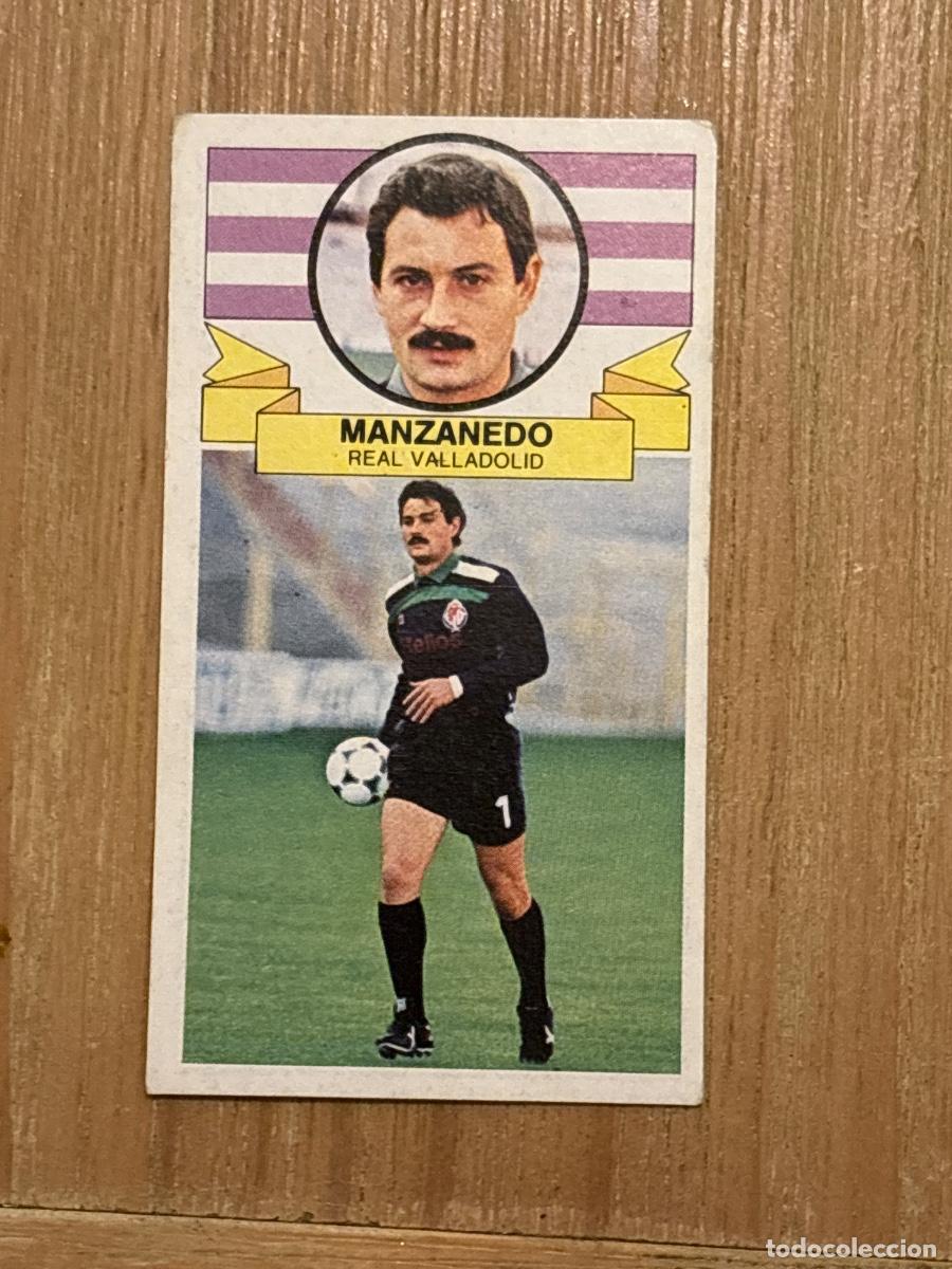 Cromos de f&uacute;tbol: 37. CROMO 1985-86 LIGA ESTE 85-86 MANZANEDO REAL VALLADOLID SIN PEGAR