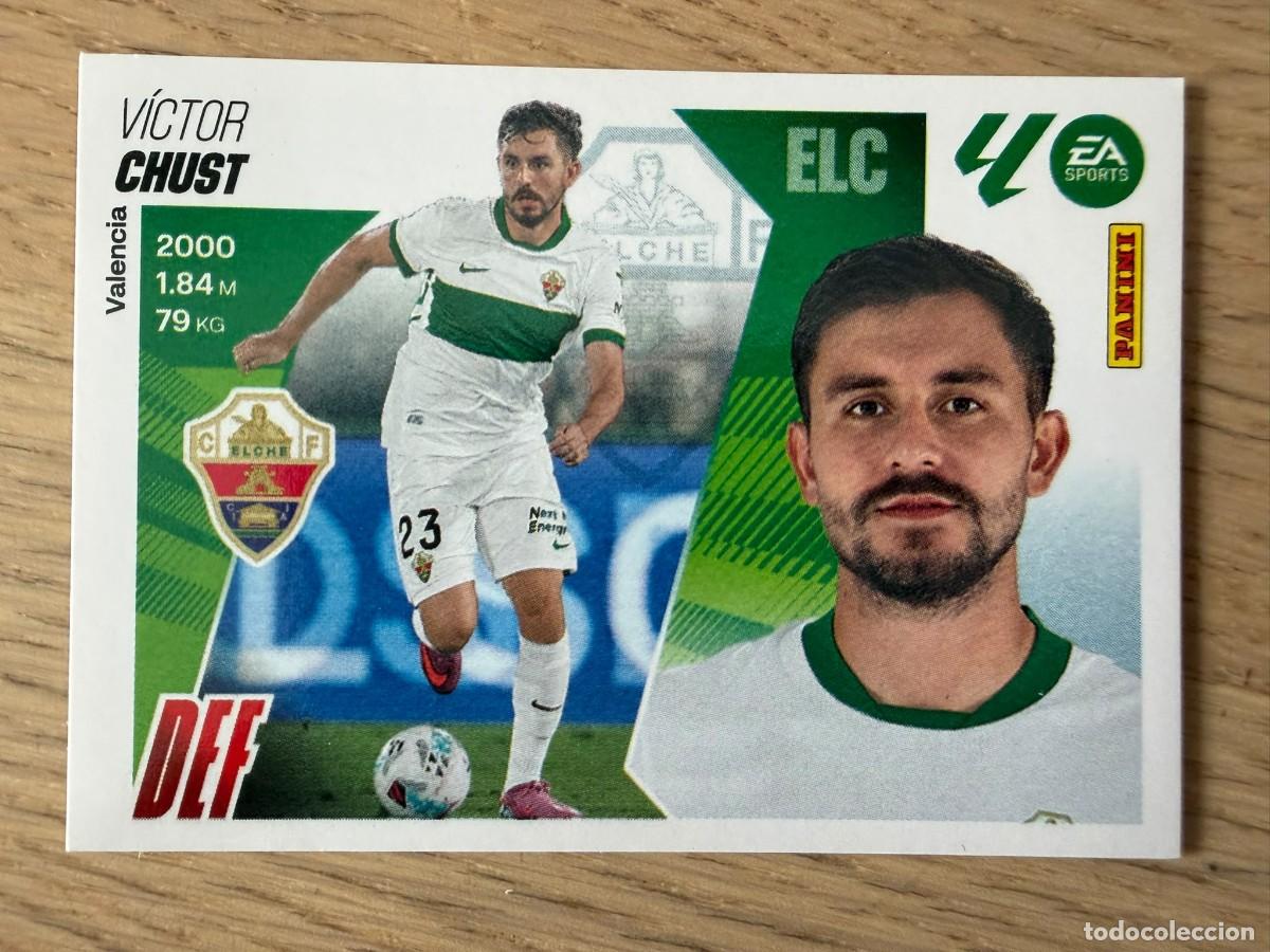 Cromos de f&uacute;tbol: FICHAJE 25 VICTOR CHUST ELCHE 25 26 2025 2026 LIGA EA SPORTS COLECCIONES ESTE SIN PEGAR