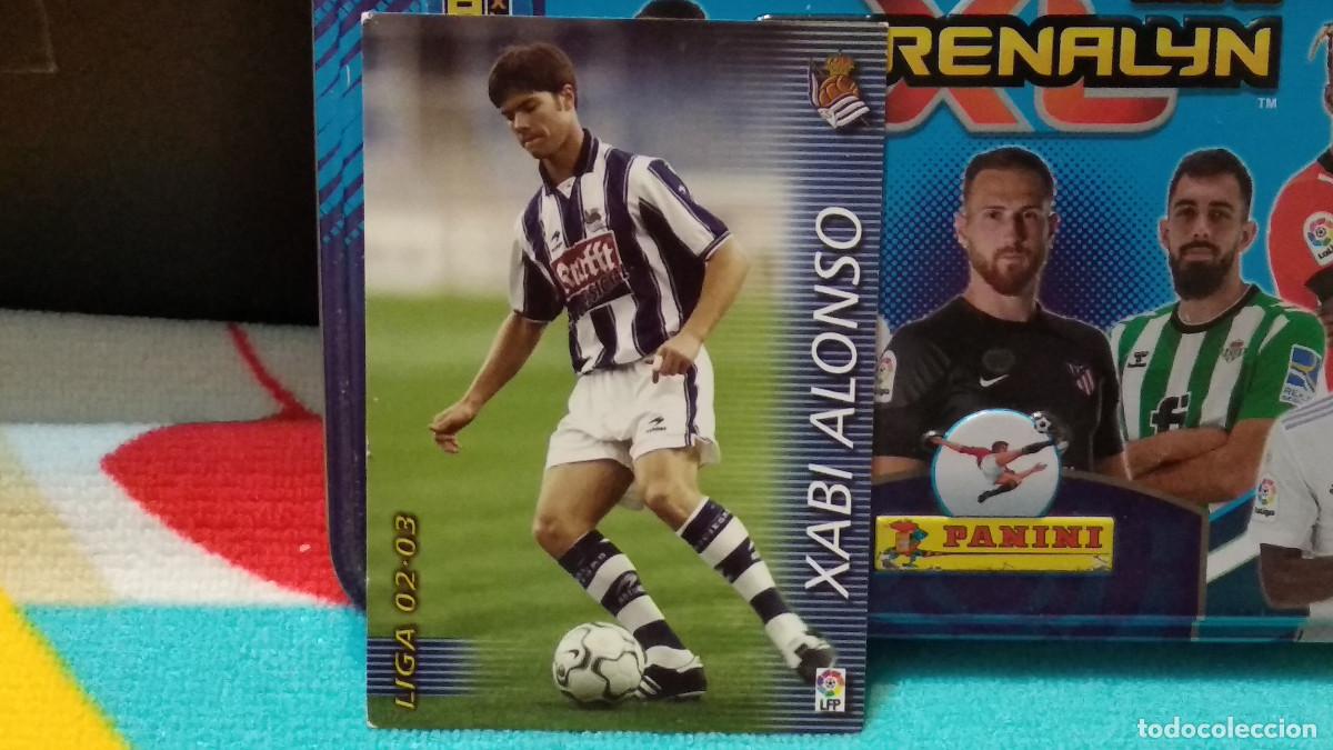 Cromos de f&uacute;tbol: 298 XABI ALONSO - REAL SOCIEDAD LIGA 2002 2003 02 03 MEGAFICHAS PANINI