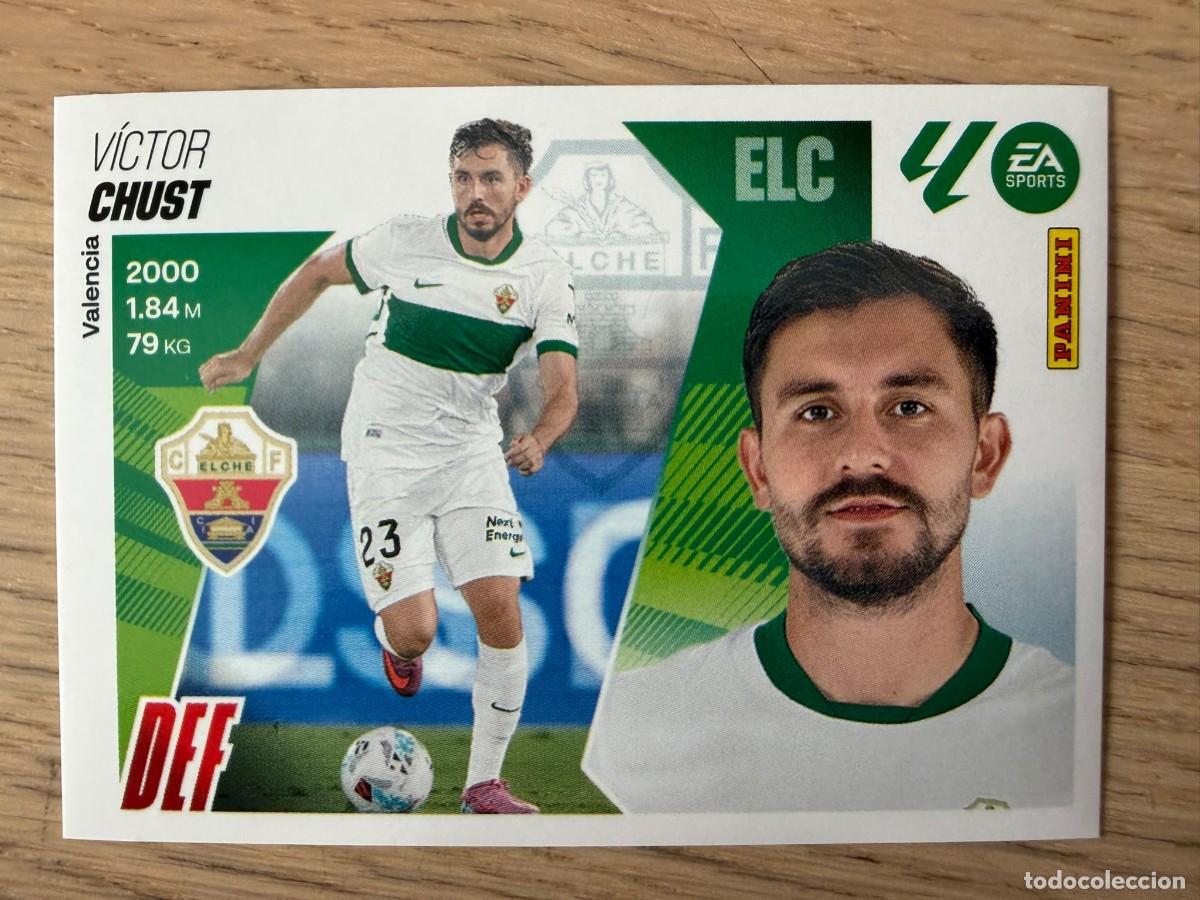 Cromos de f&uacute;tbol: FICHAJE 25 VICTOR CHUST ELCHE 25 26 2025 2026 LIGA EA SPORTS COLECCIONES ESTE SIN PEGAR