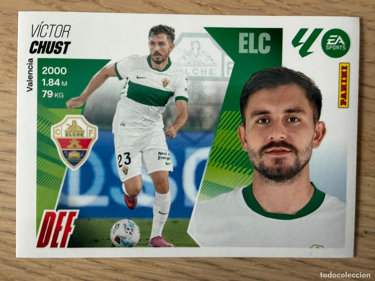 Cromos de f&uacute;tbol: FICHAJE 25 VICTOR CHUST ELCHE 25 26 2025 2026 LIGA EA SPORTS COLECCIONES ESTE SIN PEGAR
