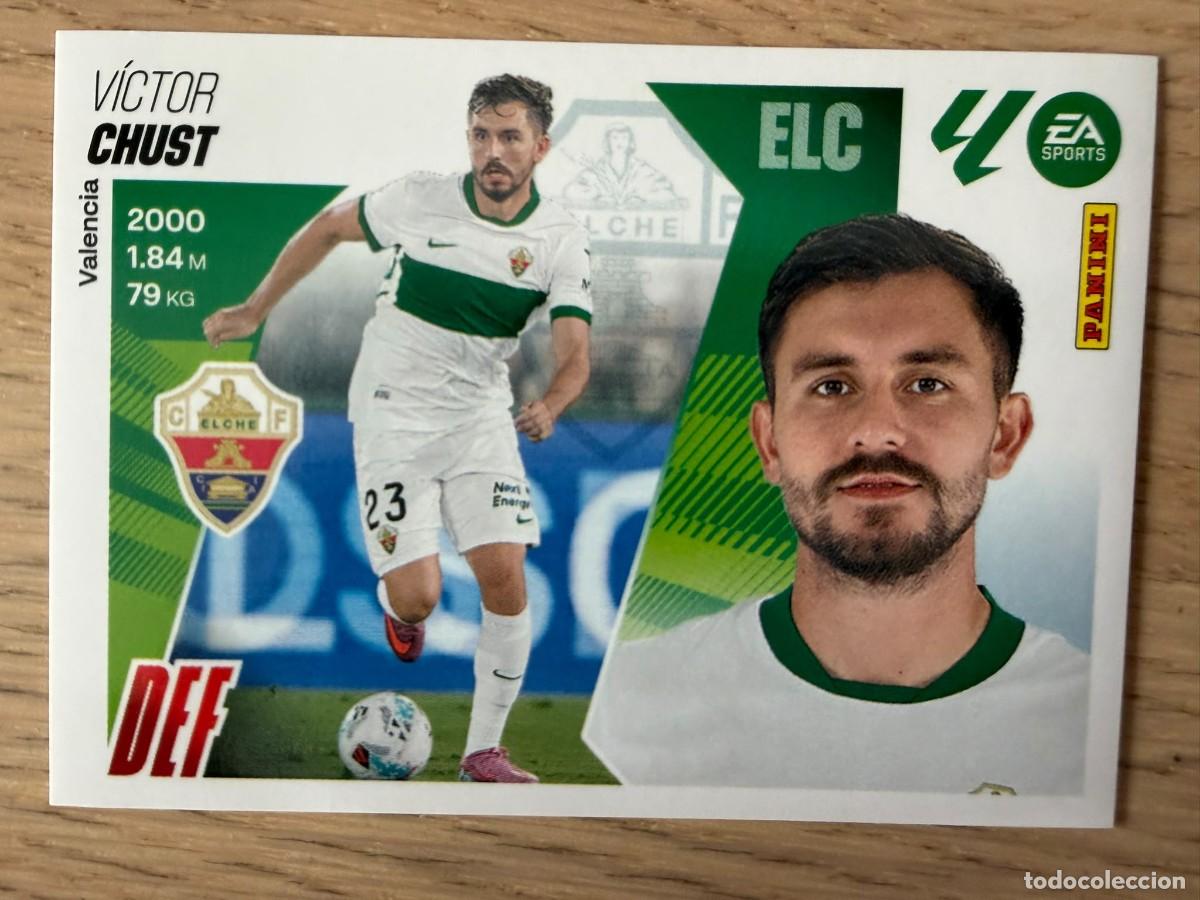 Cromos de f&uacute;tbol: FICHAJE 25 VICTOR CHUST ELCHE 25 26 2025 2026 LIGA EA SPORTS COLECCIONES ESTE SIN PEGAR