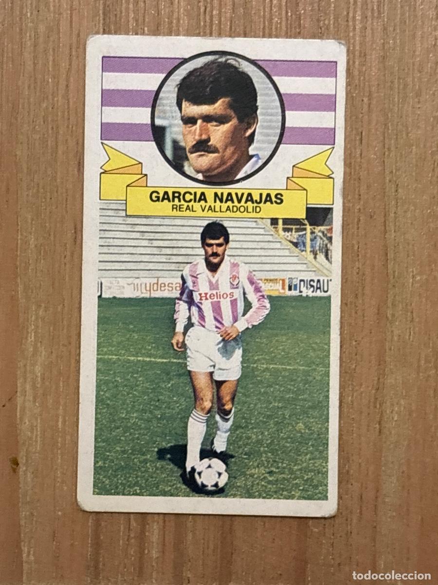 Cromos de f&uacute;tbol: 37. CROMO 1985-86 LIGA ESTE 85-86 GARCIA NAVAJAS REAL VALLADOLID SIN PEGAR