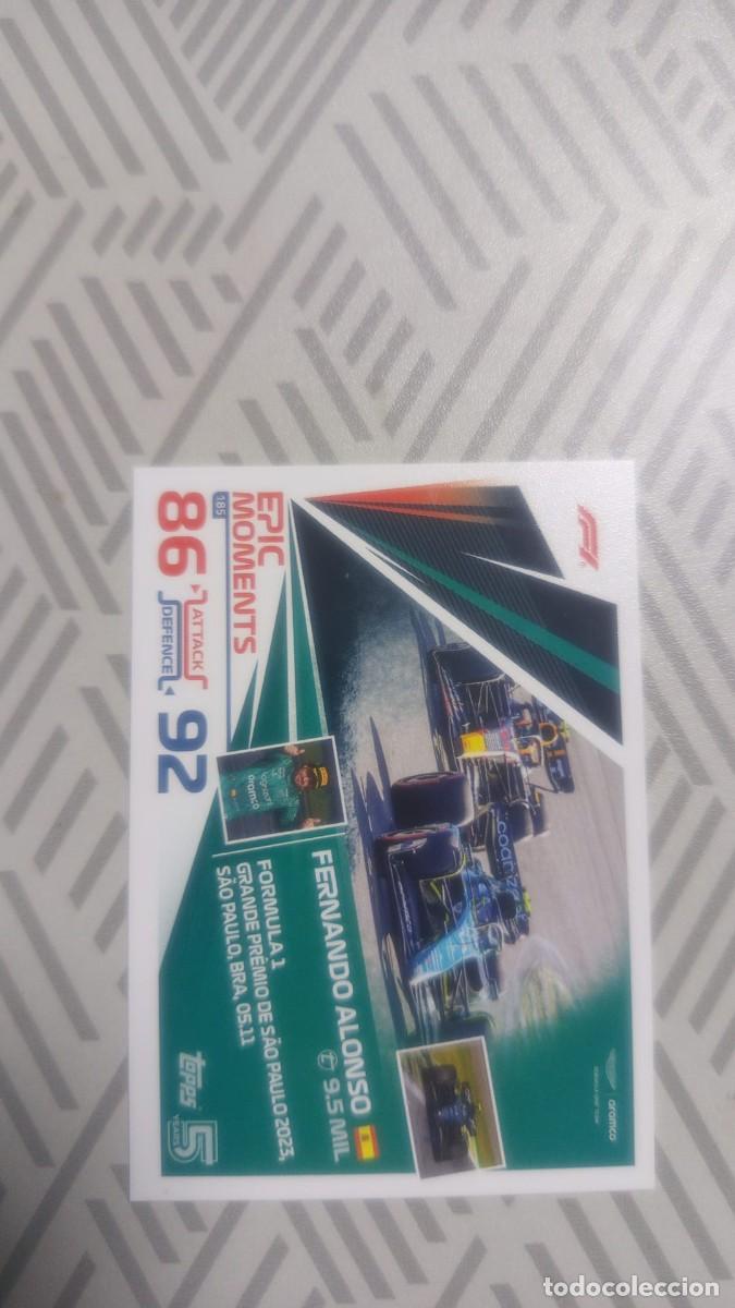Cromos de f&uacute;tbol: TOPPS F&oacute;rmula 1 - 2024- Carta 185