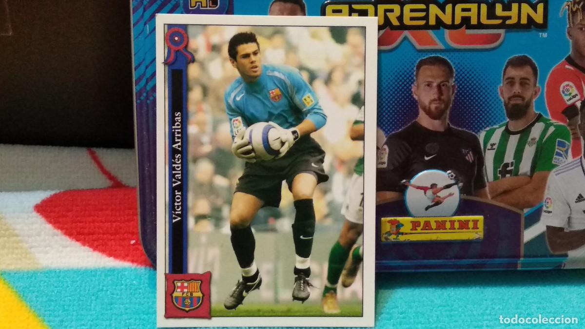 Football Stickers: 5 VICTOR VALDES FC BARCELONA FICHAS ALBUM MUNDICROMO 2005 2006 05 06