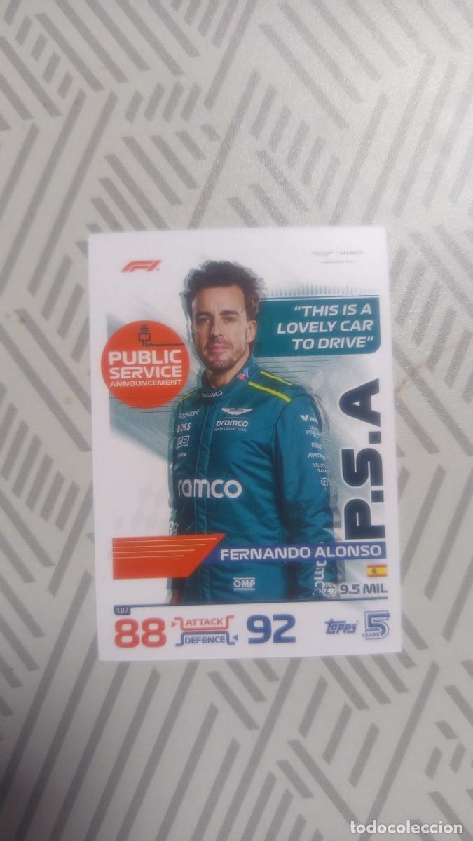Cromos de f&uacute;tbol: TOPPS F&oacute;rmula 1 - 2024- Carta 187