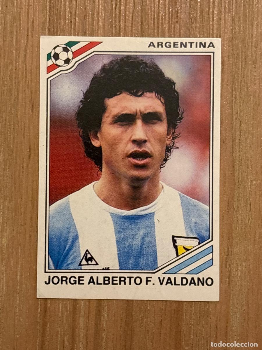 Cromos de f&uacute;tbol: 37. CROMO VALDANO SELECCION ARGENTINA N 88 MUNDIAL MEXICO 86 1986 PANINI SIN PEGAR