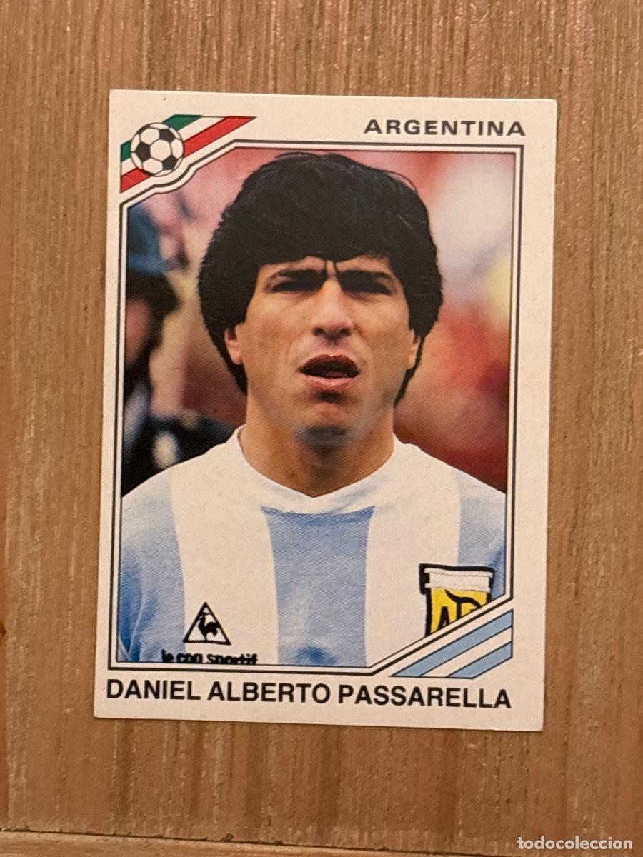 Cromos de f&uacute;tbol: 37. CROMO PASSARELLA SELECCION ARGENTINA N 76 MUNDIAL MEXICO 86 1986 PANINI SIN PEGAR