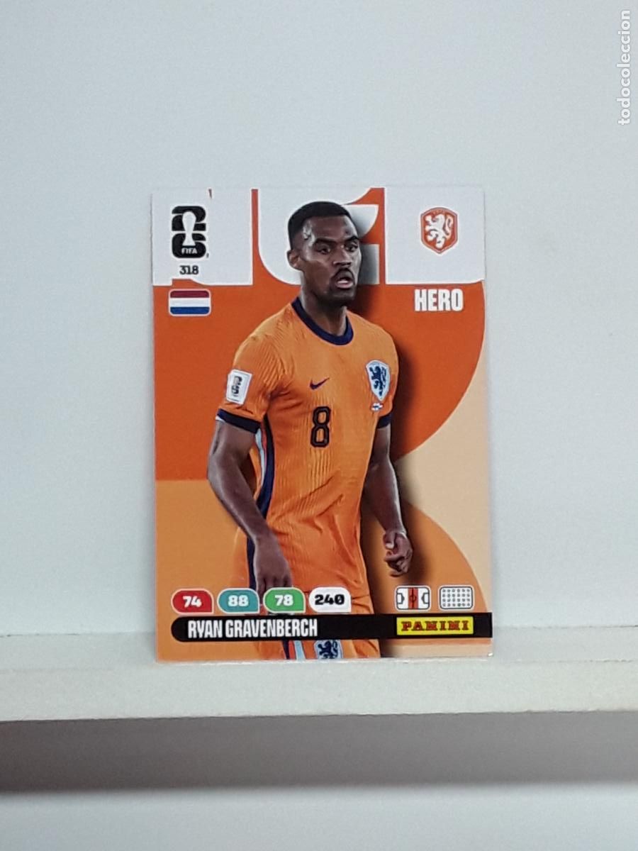 Cromos de f&uacute;tbol: ADRENALYN MUNDIAL 2026 WORLD CUP 26 ALBUM PANINI N 318 NEDERLAND RYAN GRAVENBERCH