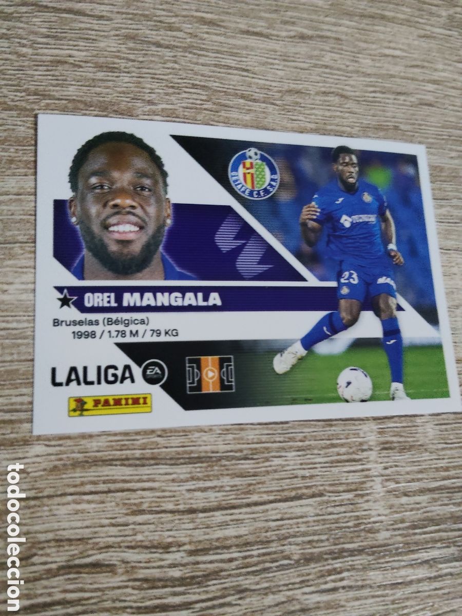 Cromos de f&uacute;tbol: Mangala Getafe liga 2026 2027 26 27 ediciones este