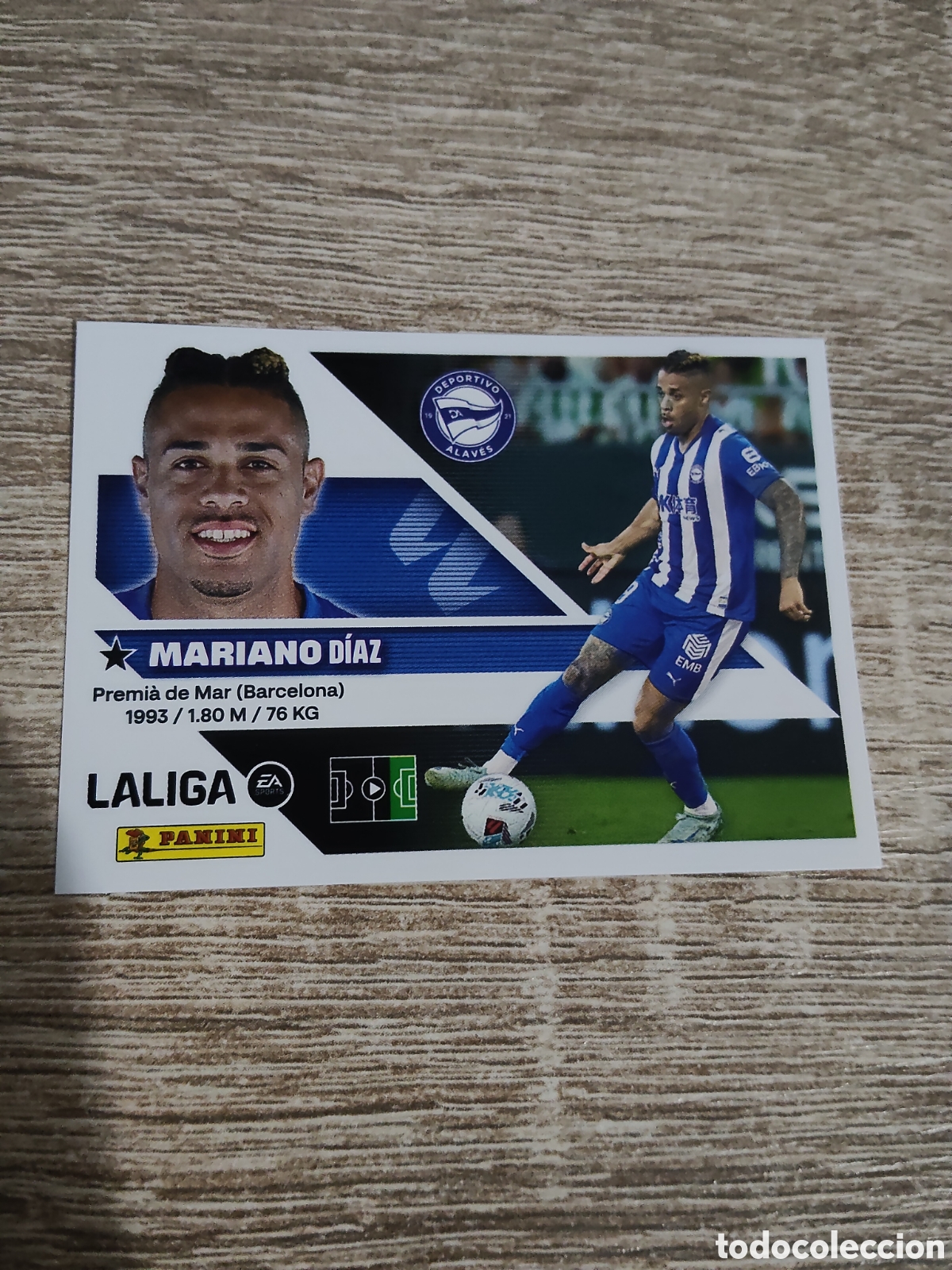Cromos de f&uacute;tbol: Mariano coloca Alav&eacute;s liga 2026 2027 26 27 ediciones este