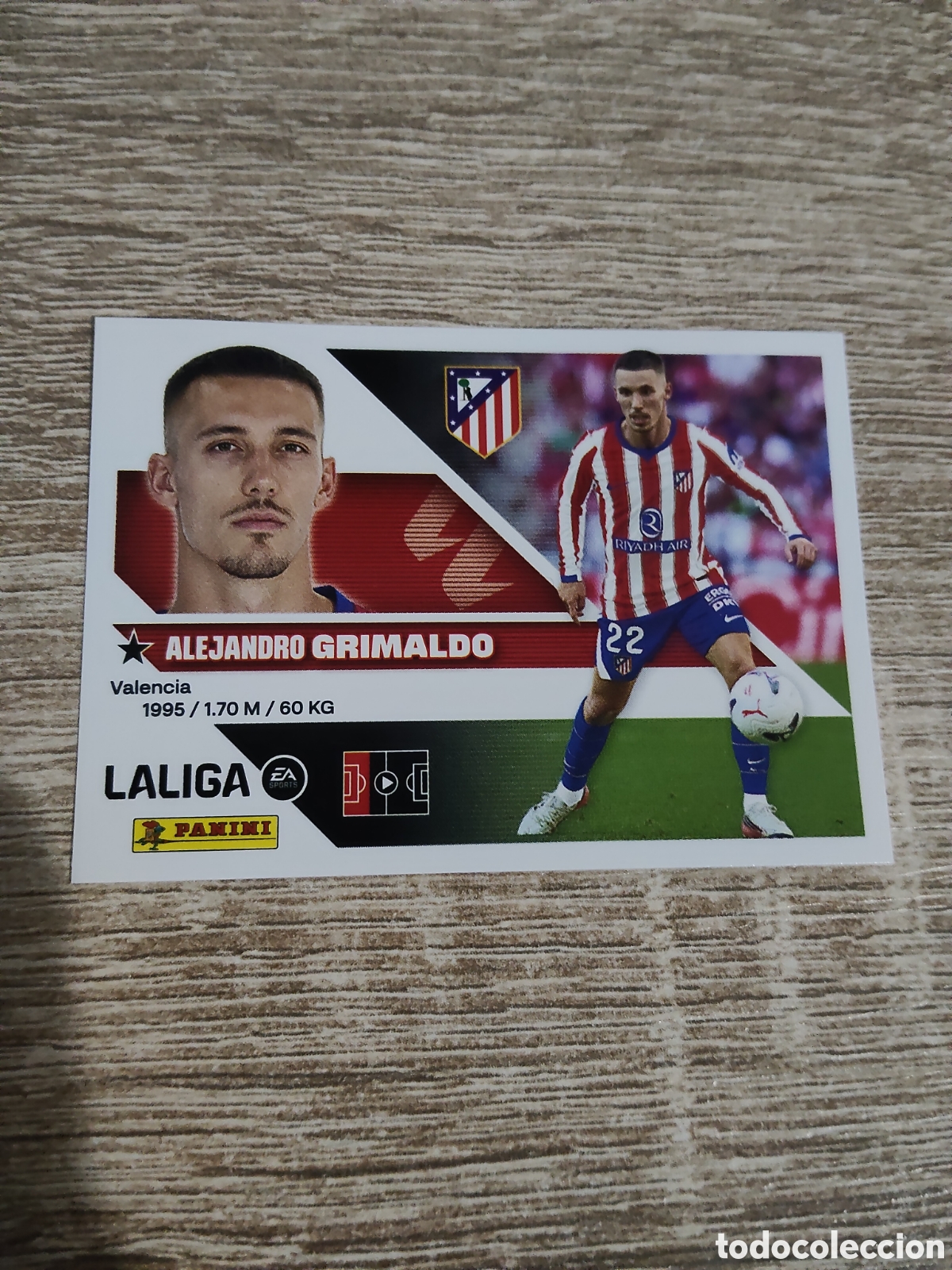Cromos de f&uacute;tbol: Grimaldo coloca Atl&eacute;tico de Madrid liga 2026 2027 26 27 ediciones este