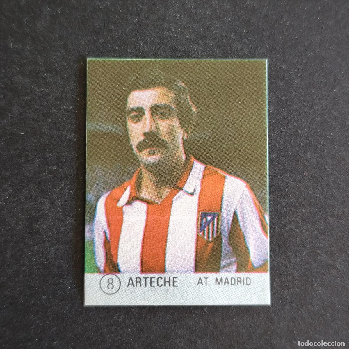 Cromos de f&uacute;tbol: 8 ARTECHE ATLETICO MADRID SELECCION DE FUTBOL LIGA ESPA&Ntilde;OLA 83 ED. MATEO MIRETE - SIN PEGAR