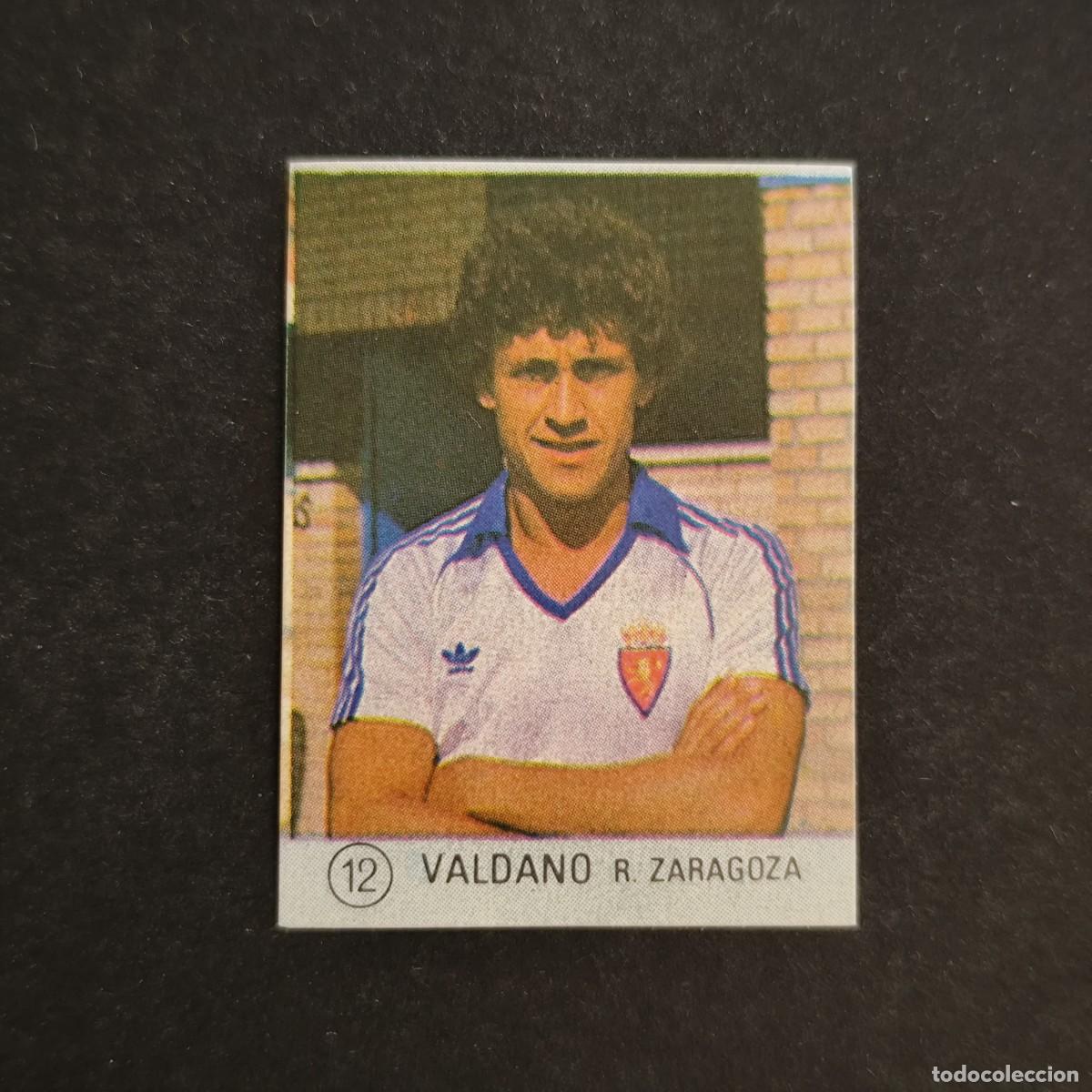 Cromos de f&uacute;tbol: 12 VALDANO ZARAGOZA SELECCION DE FUTBOL LIGA ESPA&Ntilde;OLA 83 ED. MATEO MIRETE - SIN PEGAR