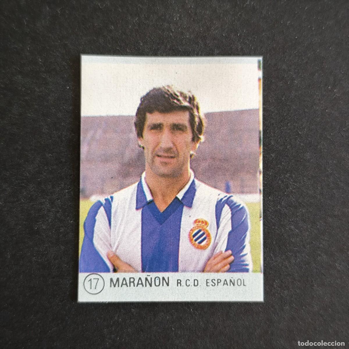 Cromos de f&uacute;tbol: 17 MARA&Ntilde;ON ESPA&Ntilde;OL SELECCION DE FUTBOL LIGA ESPA&Ntilde;OLA 83 ED. MATEO MIRETE - SIN PEGAR