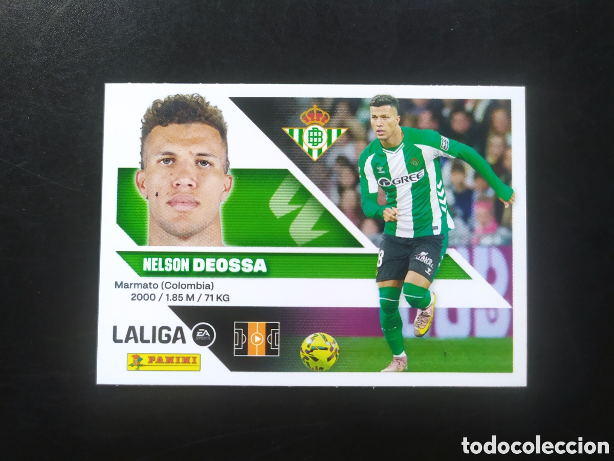 Cromos de f&uacute;tbol: Liga este 2026 2027 26 27 panini Deosa coloca n&deg; 11 bis Real Betis