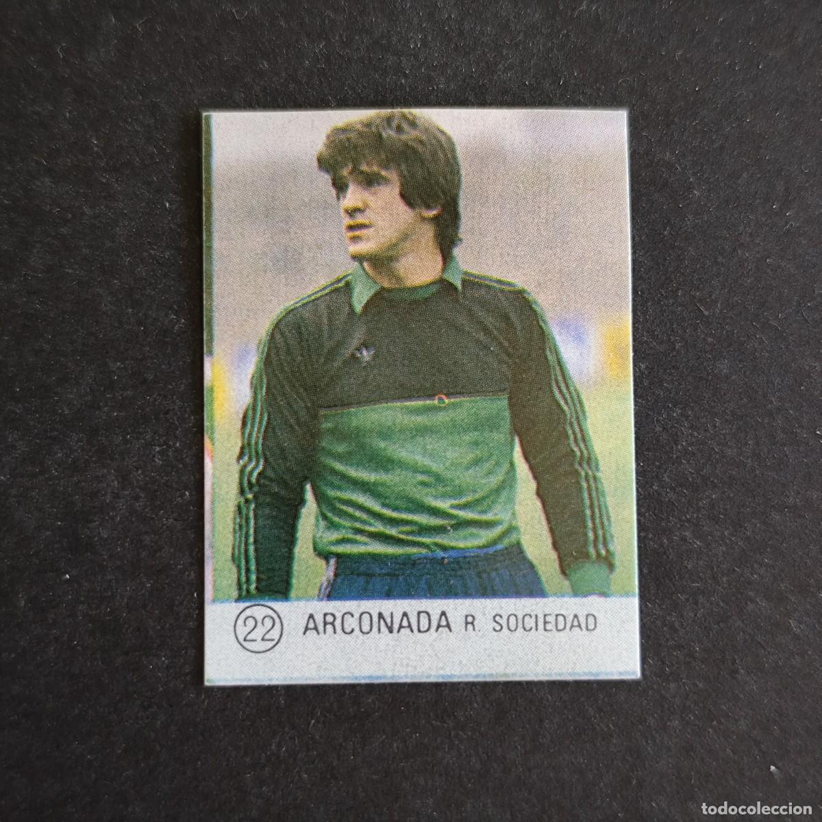 Cromos de f&uacute;tbol: 22 ARCONADA REAL SOCIEDAD SELECCION DE FUTBOL LIGA ESPA&Ntilde;OLA 83 ED. MATEO MIRETE - SIN PEGAR