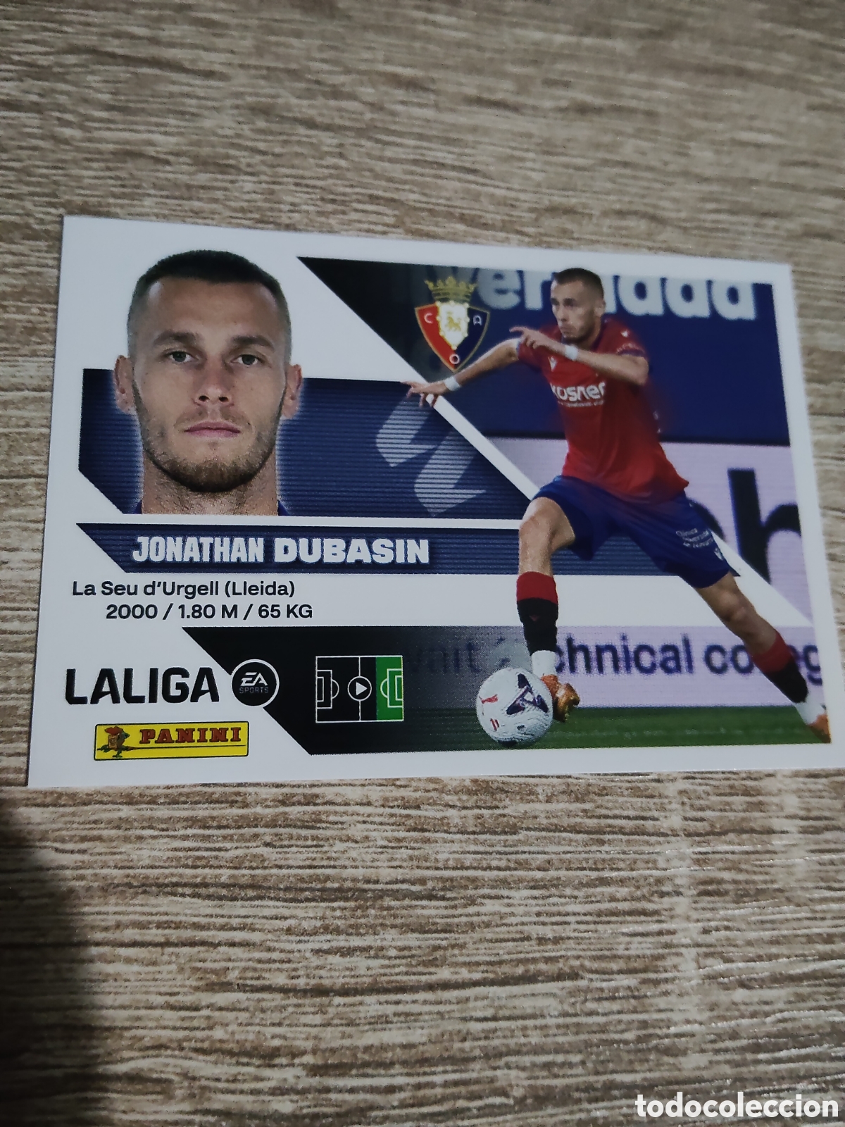 Cromos de f&uacute;tbol: Dubasin coloca Osasuna liga 2026 2027 26 27 ediciones este