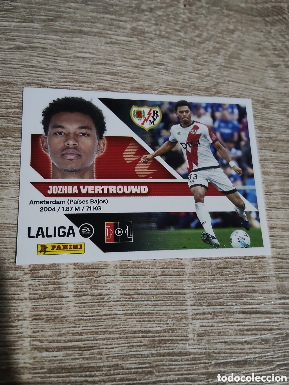 Cromos de f&uacute;tbol: Vertrouwd coloca Rayo Vallecano liga 2026 2027 26 27 ediciones este