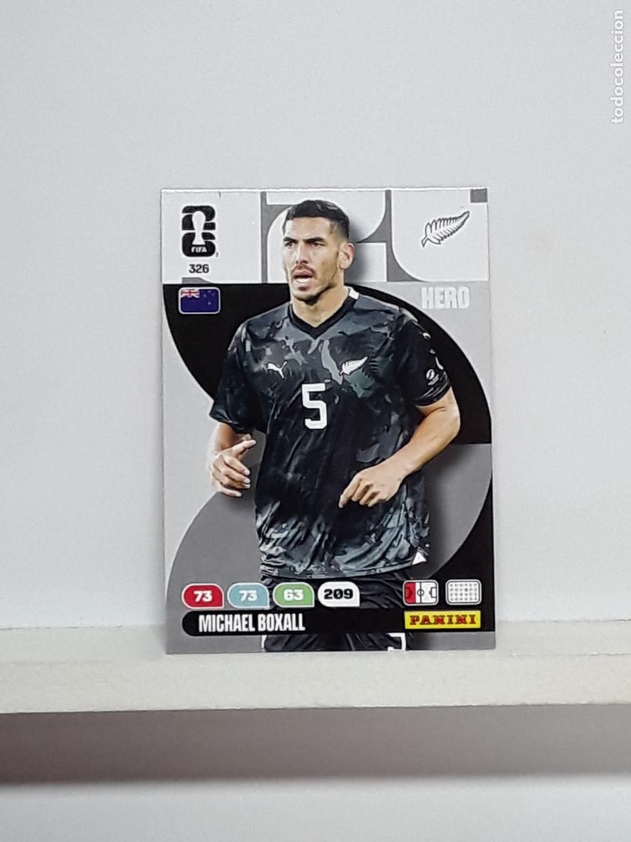 Cartes &agrave; collectionner de Football: ADRENALYN MUNDIAL 2026 WORLD CUP 26 ALBUM PANINI N 326 NUEVA ZELANDA MICHAEL BOXALL
