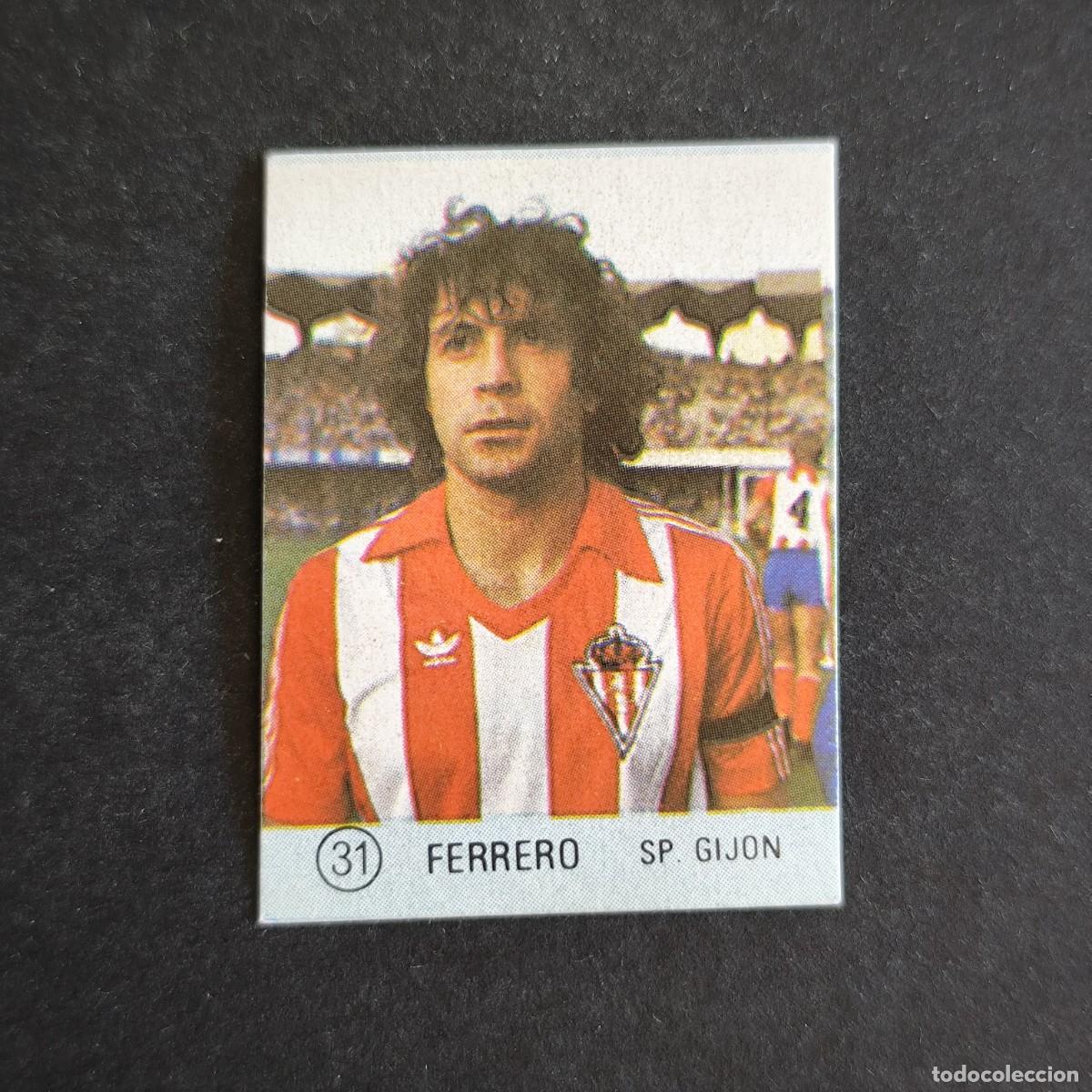 Cromos de f&uacute;tbol: 31 FERRERO SPORTING GIJON SELECCION DE FUTBOL LIGA ESPA&Ntilde;OLA 83 ED. MATEO MIRETE - SIN PEGAR