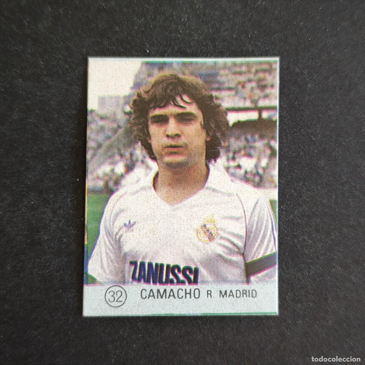 Cromos de f&uacute;tbol: 32 CAMACHO REAL MADRID SELECCION DE FUTBOL LIGA ESPA&Ntilde;OLA 83 ED. MATEO MIRETE - SIN PEGAR