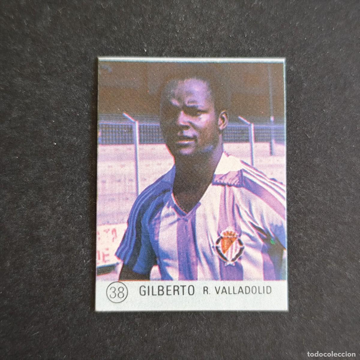 Cromos de f&uacute;tbol: 38 GILBERTO VALLADOLID SELECCION DE FUTBOL LIGA ESPA&Ntilde;OLA 83 ED. MATEO MIRETE - SIN PEGAR