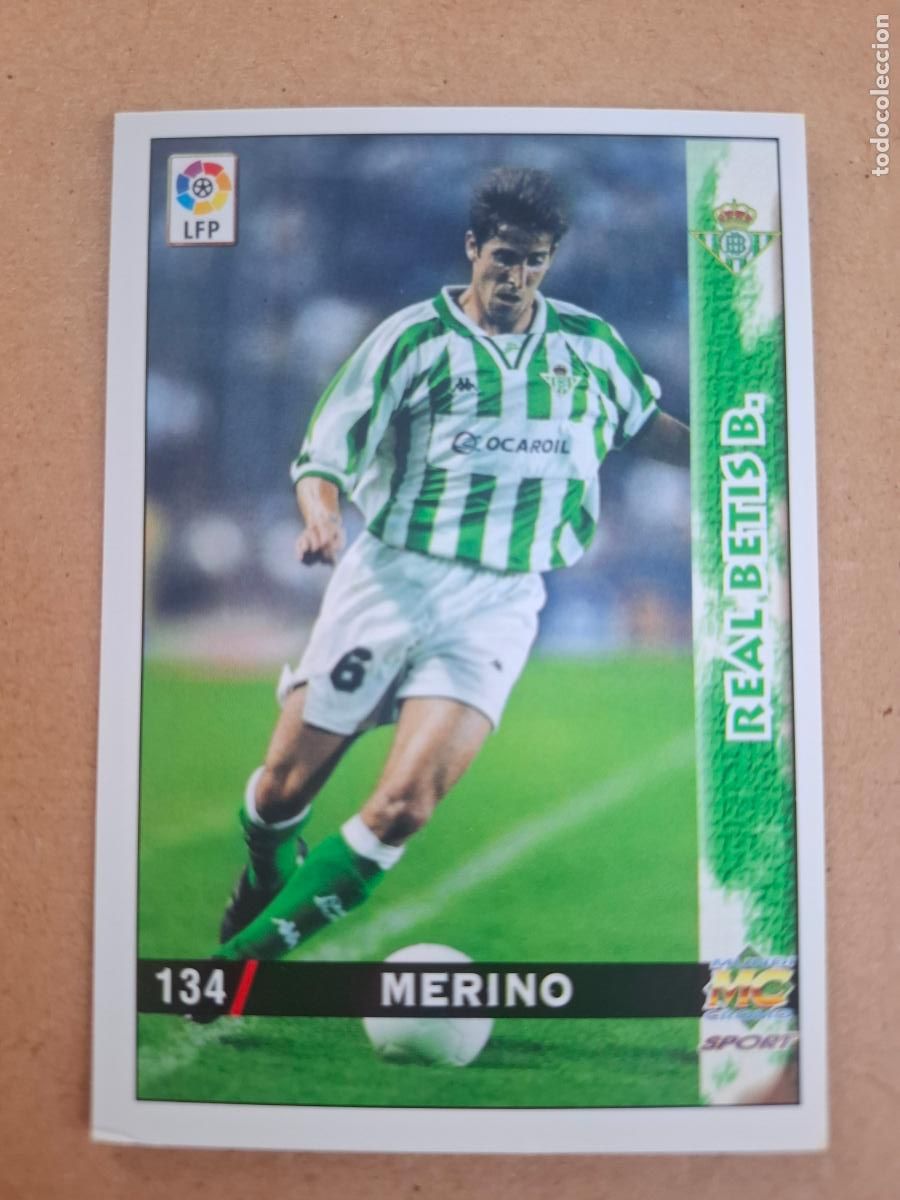 Cromos de f&uacute;tbol: MUNDICROMO 98 99 1998 1999 - 134 MERINO - REAL BETIS