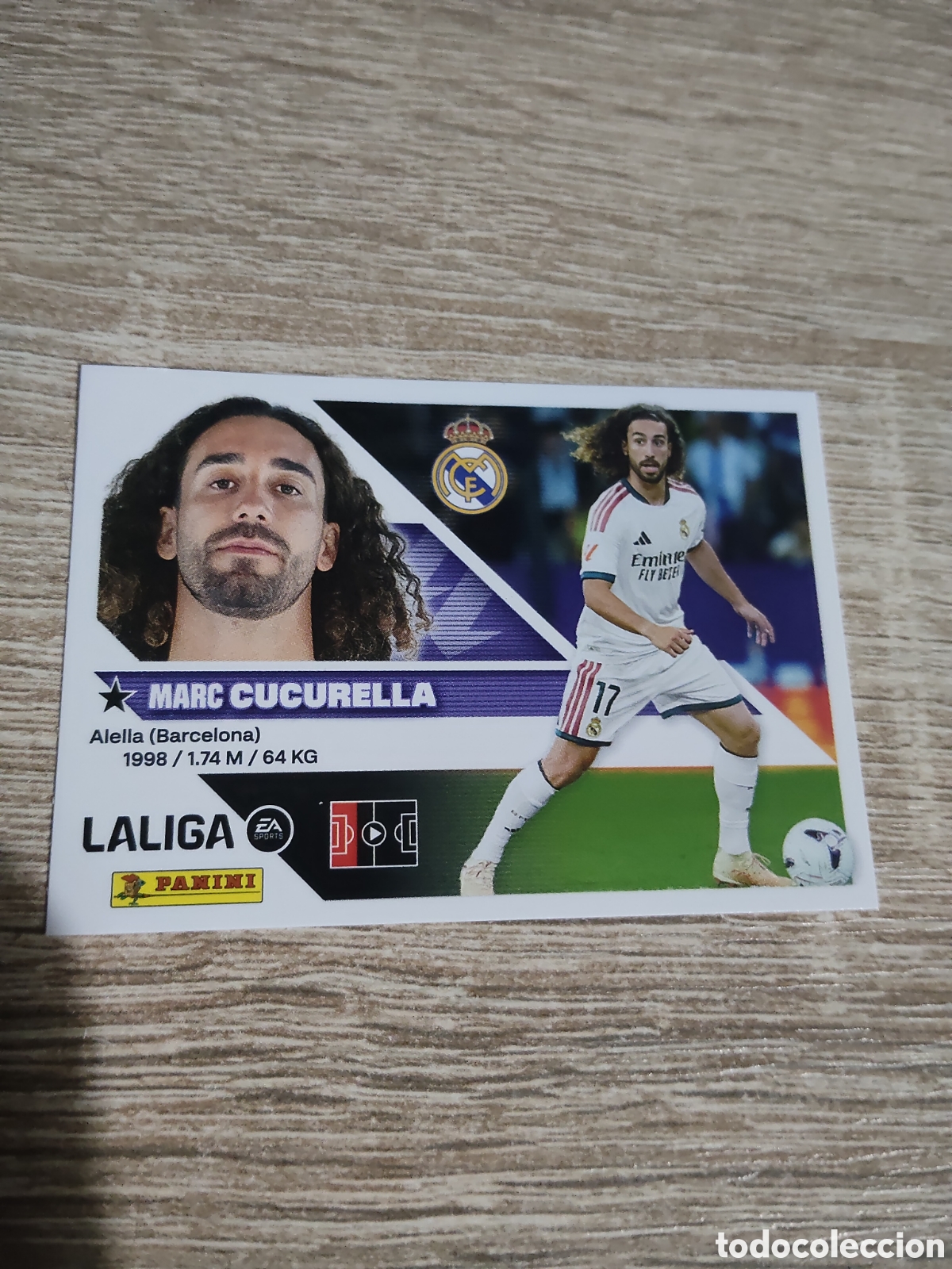 Cromos de f&uacute;tbol: Cucurella fichaje 29 Real Madrid liga 2026 2027 26 27 ediciones este