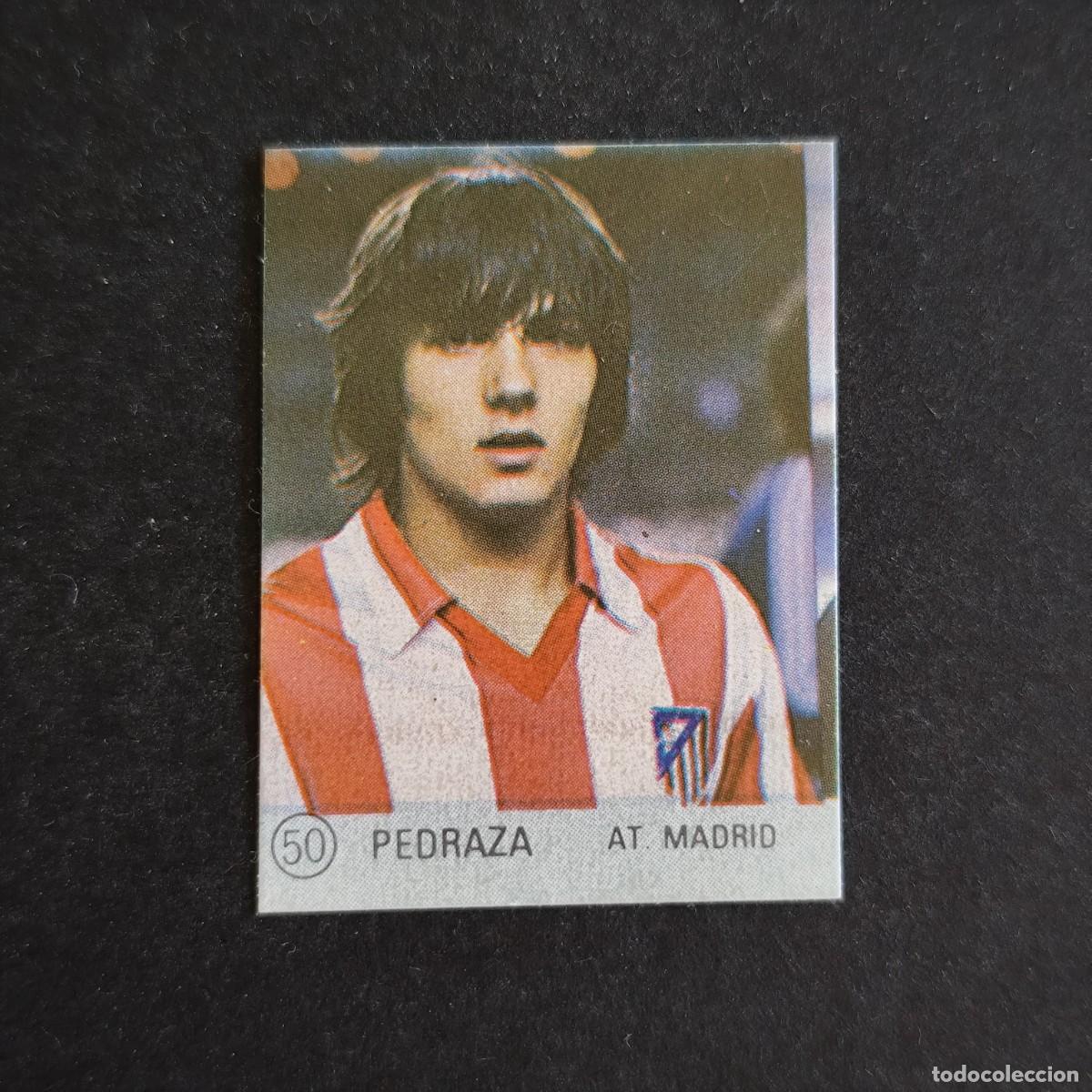 Cromos de f&uacute;tbol: 50 PEDRAZA ATLETICO MADRID SELECCION DE FUTBOL LIGA ESPA&Ntilde;OLA 83 ED. MATEO MIRETE - SIN PEGAR