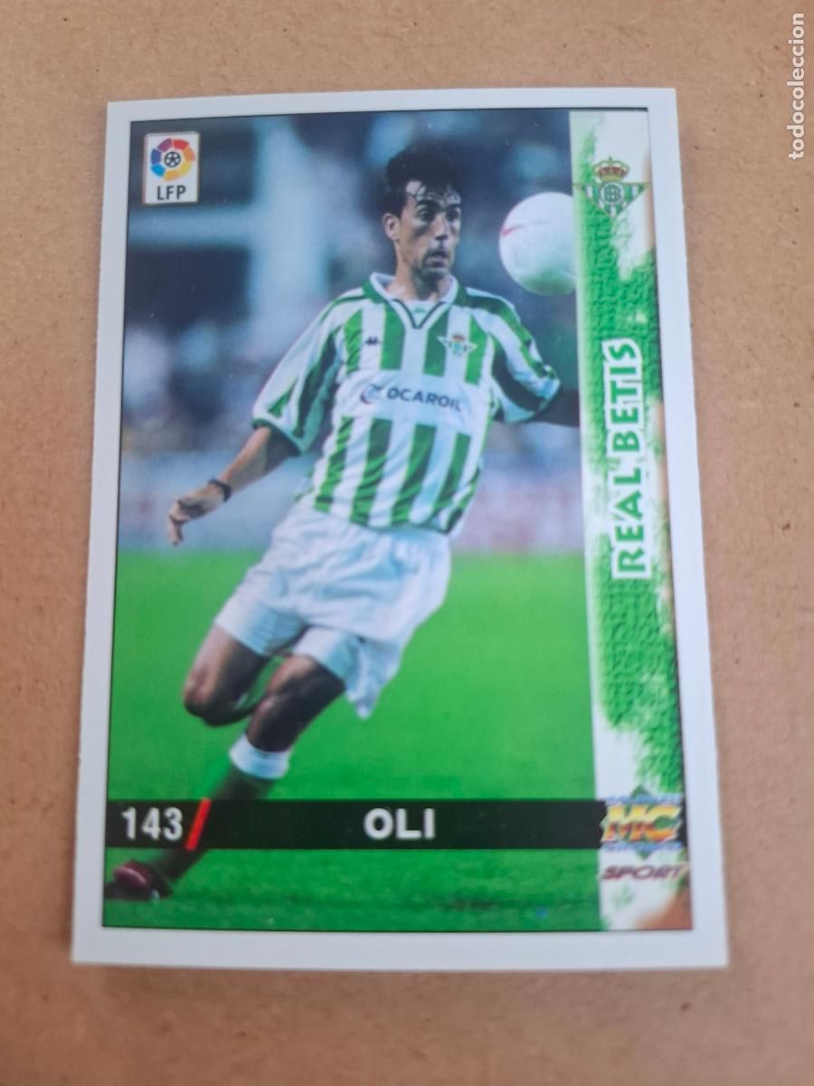 Cromos de f&uacute;tbol: MUNDICROMO 98 99 1998 1999 - 143 OLI - REAL BETIS