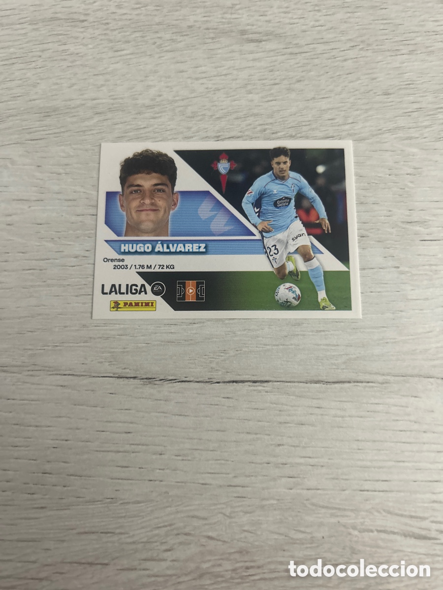 Cromos de f&uacute;tbol: Hugo &Aacute;lvarez 13 Celta de Vigo Liga Este 2026/27 26-27 Panini