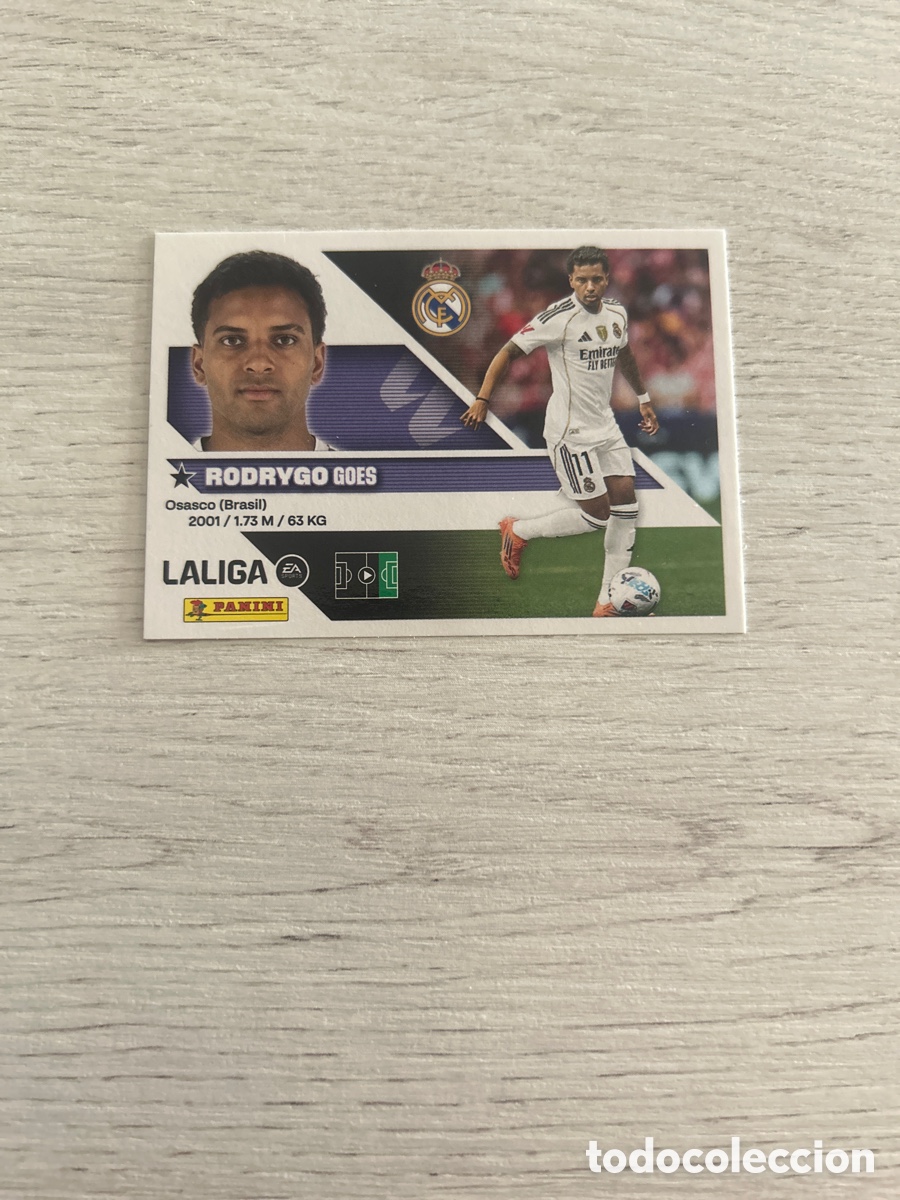 Cromos de f&uacute;tbol: Rodrygo 18 Real Madrid Liga Este 2026/27 26-27 Panini