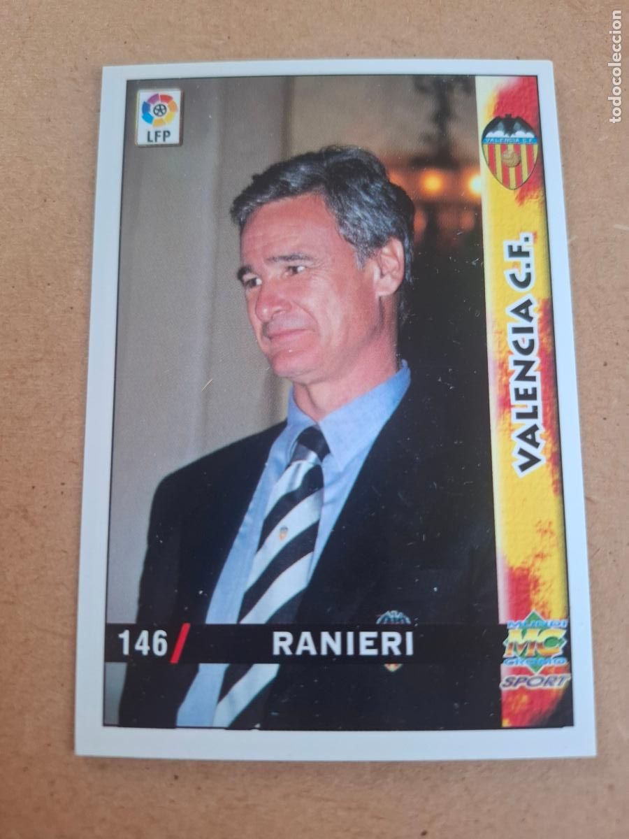 Cromos de f&uacute;tbol: MUNDICROMO 98 99 1998 1999 - 146 RAINIERI - VALENCIA CF.