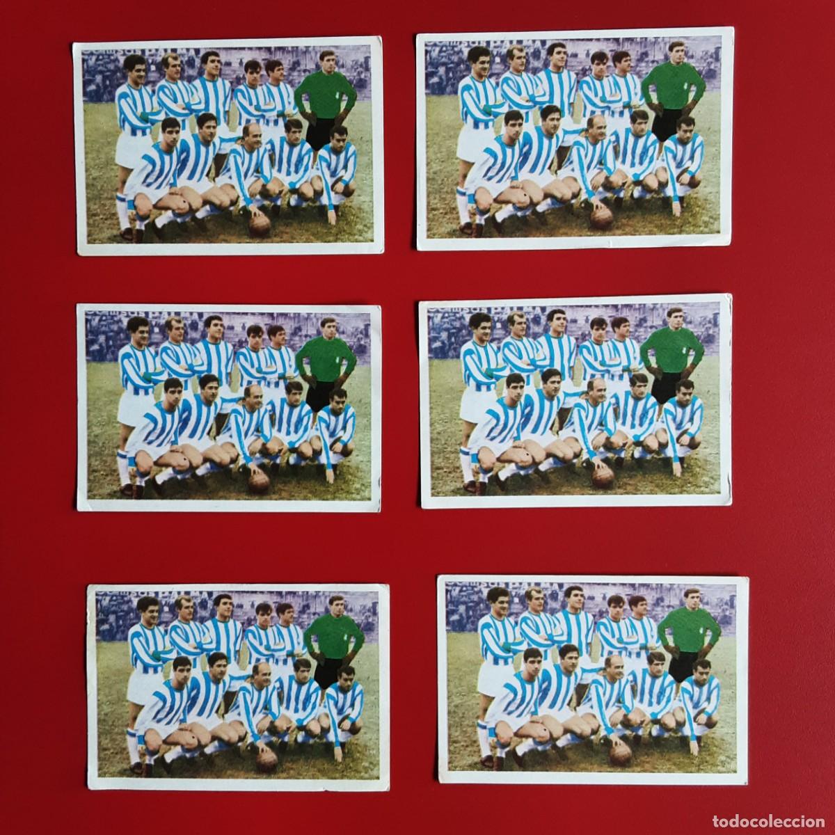 Cromos de f&uacute;tbol: LOTE 16 CROMOS N 31-32 TORNEOS CONTINENTALES 66 67 RUIZ ROMERO - ALINEACION CON DI STEFANO ESPA&Ntilde;OL