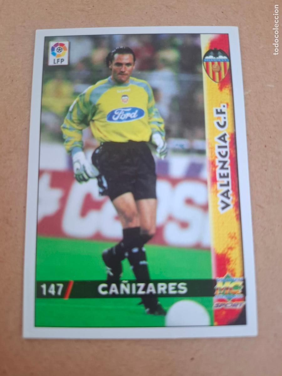 Cromos de f&uacute;tbol: MUNDICROMO 98 99 1998 1999 - 147 CA&Ntilde;IZARES - VALENCIA CF.