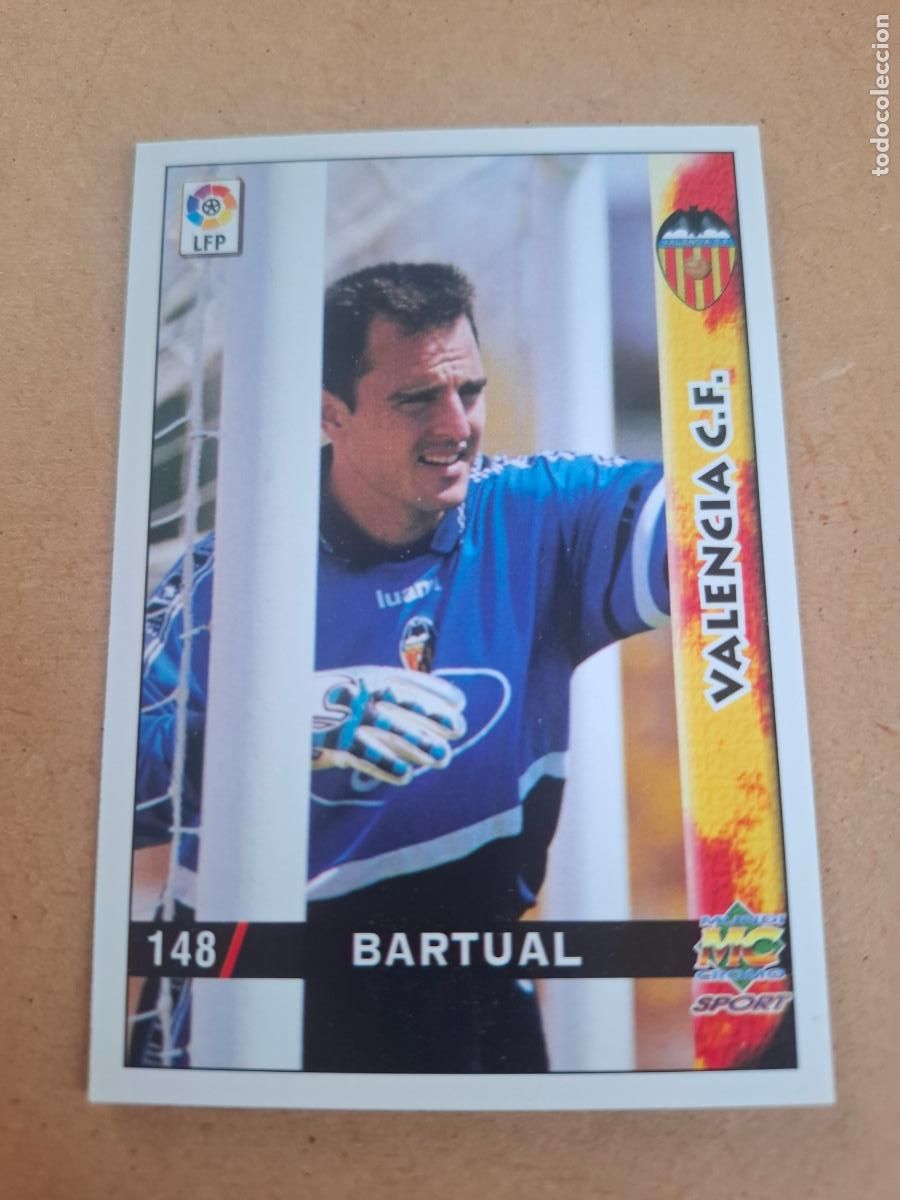 Cromos de f&uacute;tbol: MUNDICROMO 98 99 1998 1999 - 148 BARTUAL - VALENCIA CF.