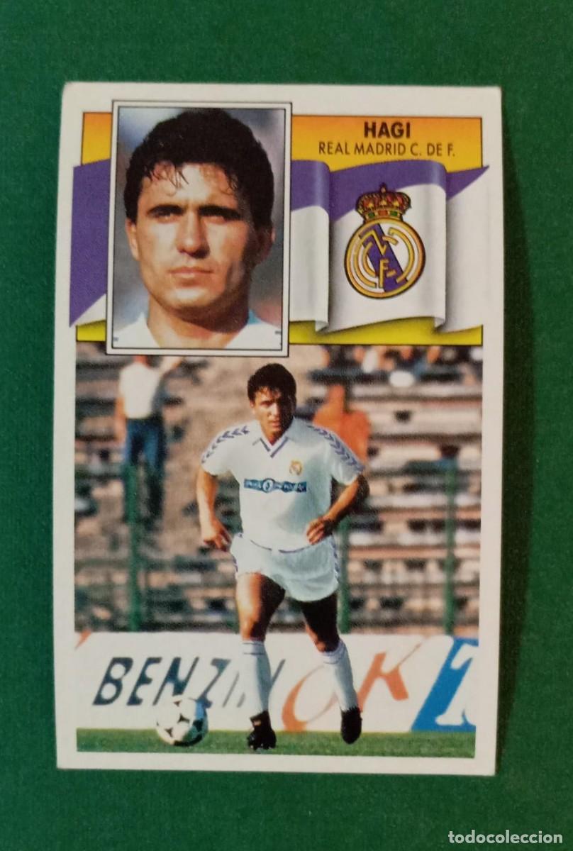 Cromos de f&uacute;tbol: Liga Este F&uacute;tbol 1990 1991 90 91 Hagi Real Madrid NUNCA PEGADO