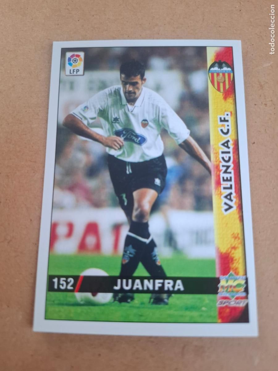 Cromos de f&uacute;tbol: MUNDICROMO 98 99 1998 1999 - 152 JUANFRA - VALENCIA CF.