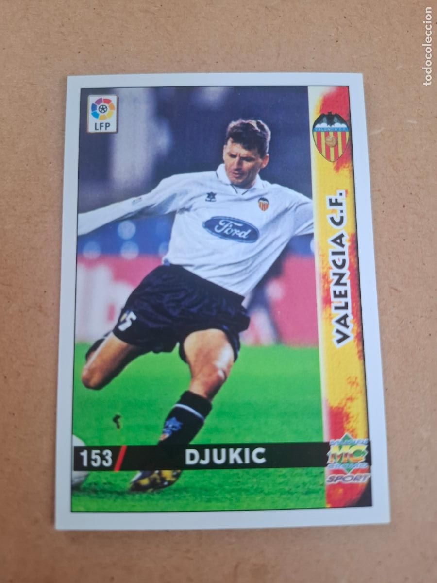 Cromos de f&uacute;tbol: MUNDICROMO 98 99 1998 1999 - 153 DJUKIC - VALENCIA CF.