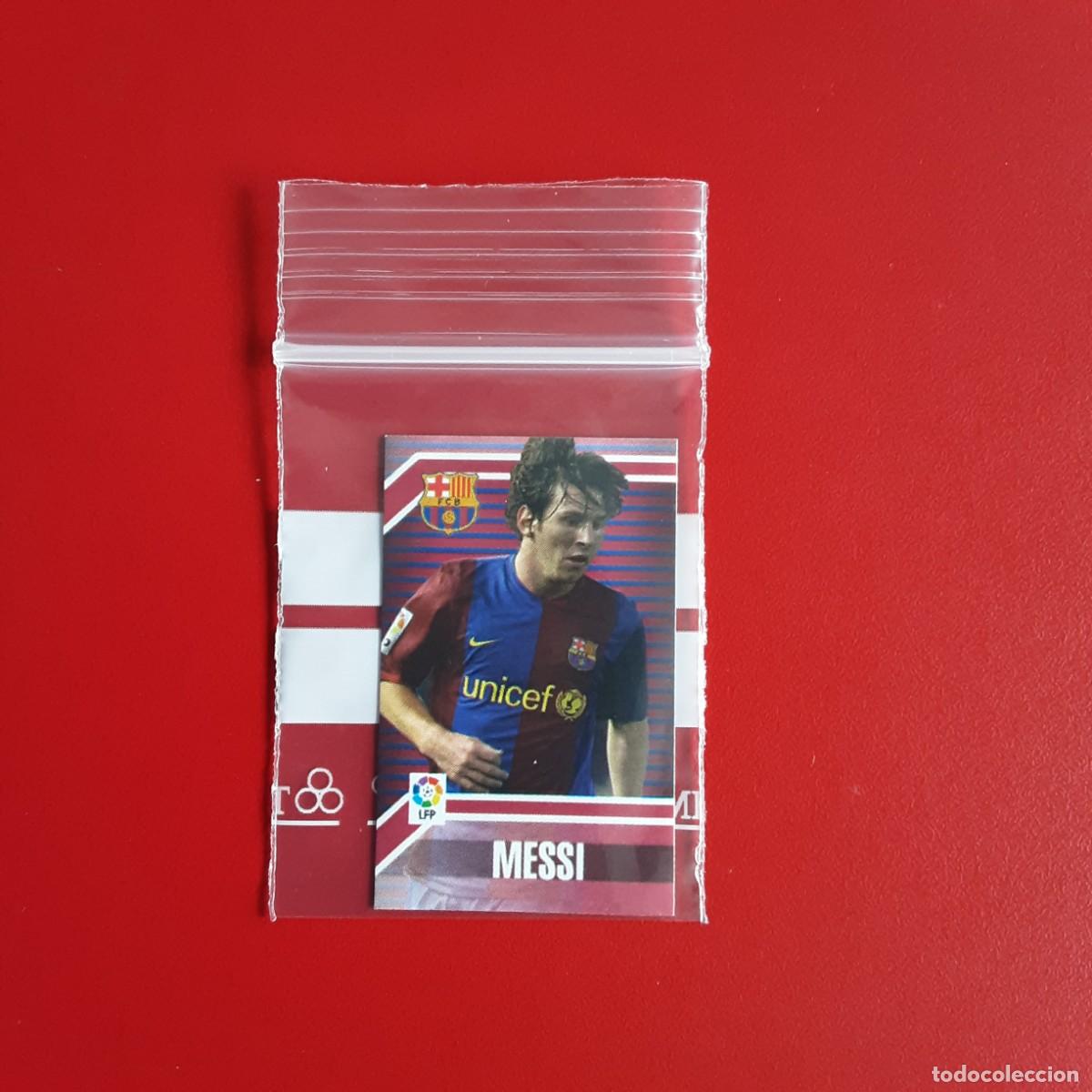 Cromos de f&uacute;tbol: MESSI BARCELONA LOTE DE 7 STAKS LIGA 2007 2008 07 08 EDICIONES ESTE